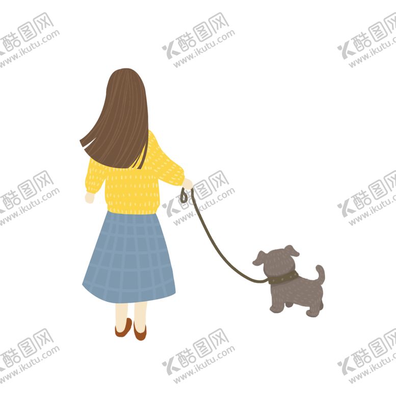 编号：10960005072253436405【酷图网】源文件下载-彩绘人物背影