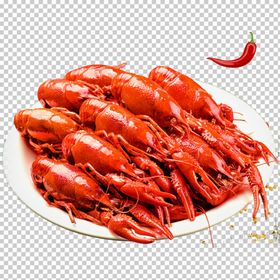 小龙虾促销海鲜美食卤广告