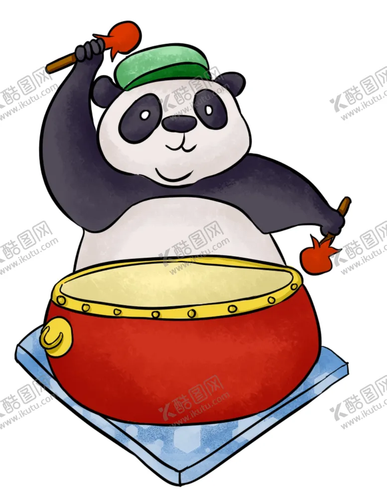 编号：32047005020237306890【酷图网】源文件下载-熊猫插画