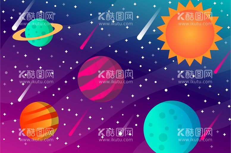 编号：70842610011245334793【酷图网】源文件下载-星球背景