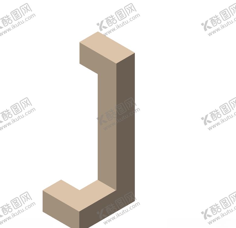 编号：98586510262059001856【酷图网】源文件下载-英文立体字母