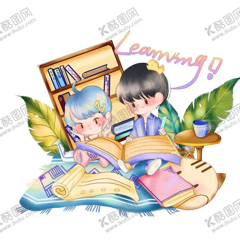 编号：64568010252017356690【酷图网】源文件下载-卡通小学生