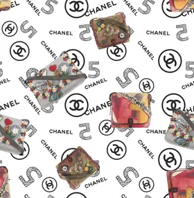 大牌底纹大牌花型