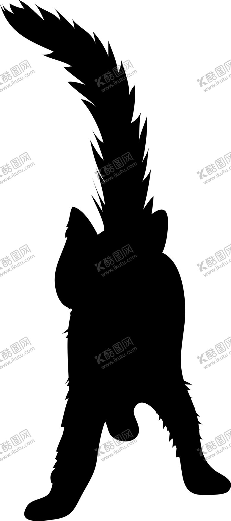 编号：18115406240904456924【酷图网】源文件下载-动物剪影