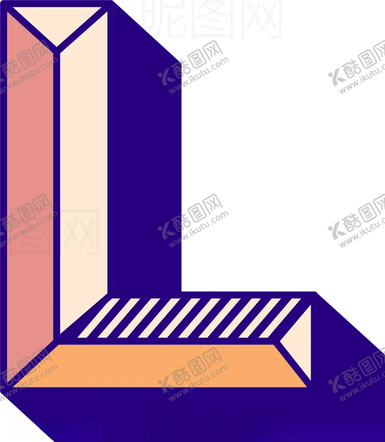 编号：85494706281902564331【酷图网】源文件下载-字母L