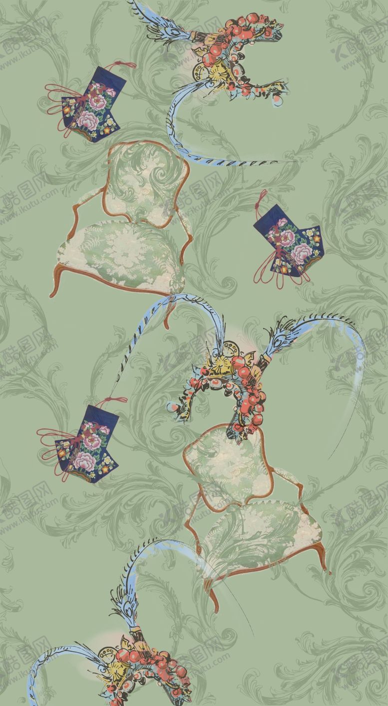 编号：61345909280254188262【酷图网】源文件下载-椅子花纹