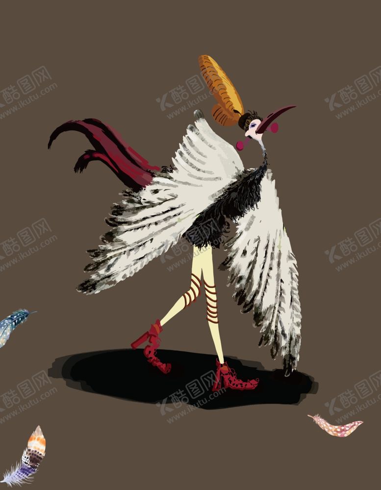 编号：86027507050151135565【酷图网】源文件下载-羽毛装饰画