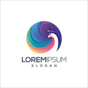 孔雀logo