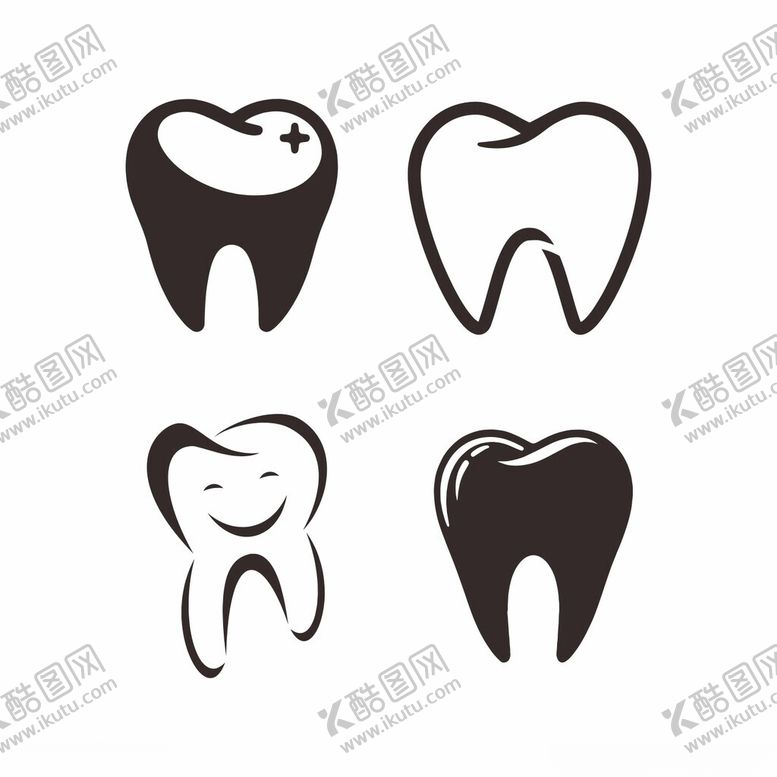 编号：24734501261030532422【酷图网】源文件下载-牙齿图标