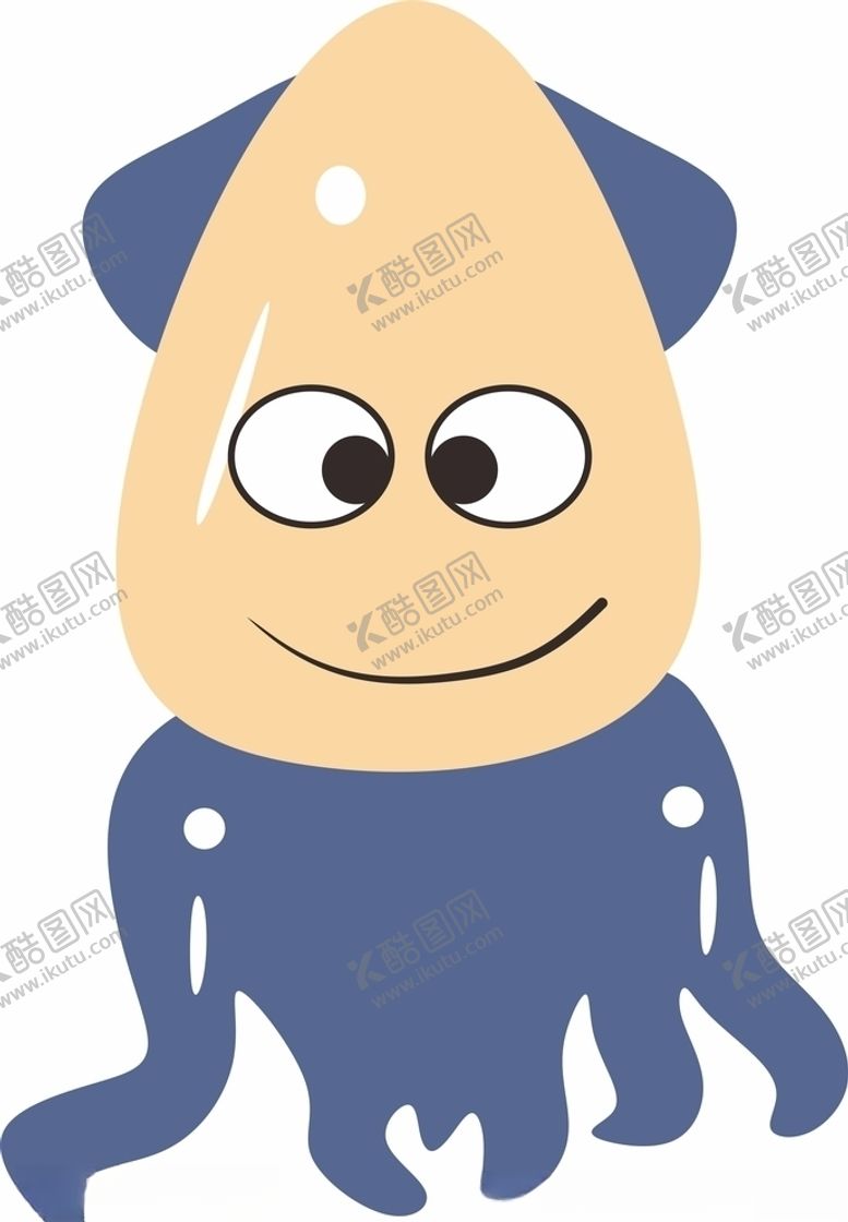 编号：49747907031438059626【酷图网】源文件下载-卡通章鱼图案