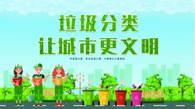 垃圾分类指南展板标语管理
