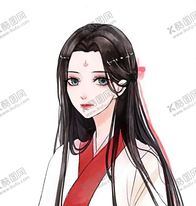 编号：51744605010641068576【酷图网】源文件下载-古风可爱淑女