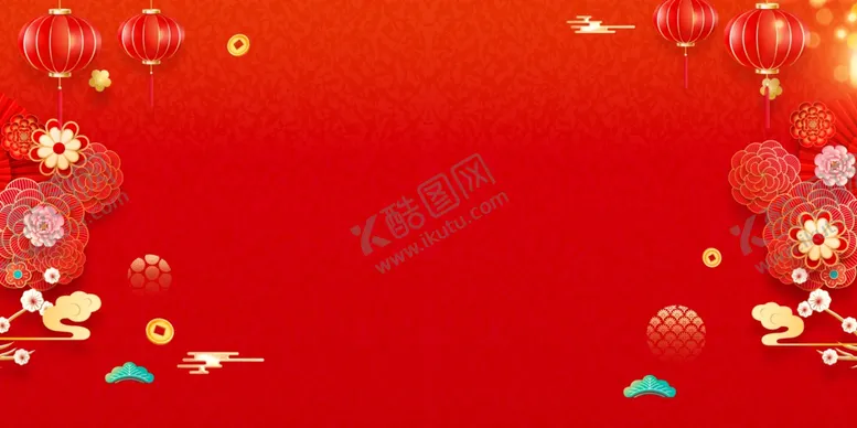 编号：63203101300201074106【酷图网】源文件下载-红色年会背景