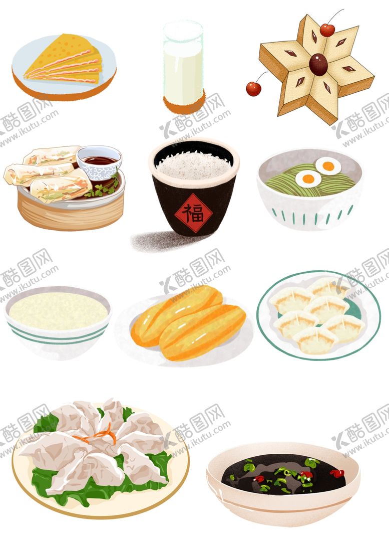 编号：46503101252256301960【酷图网】源文件下载-早餐免扣