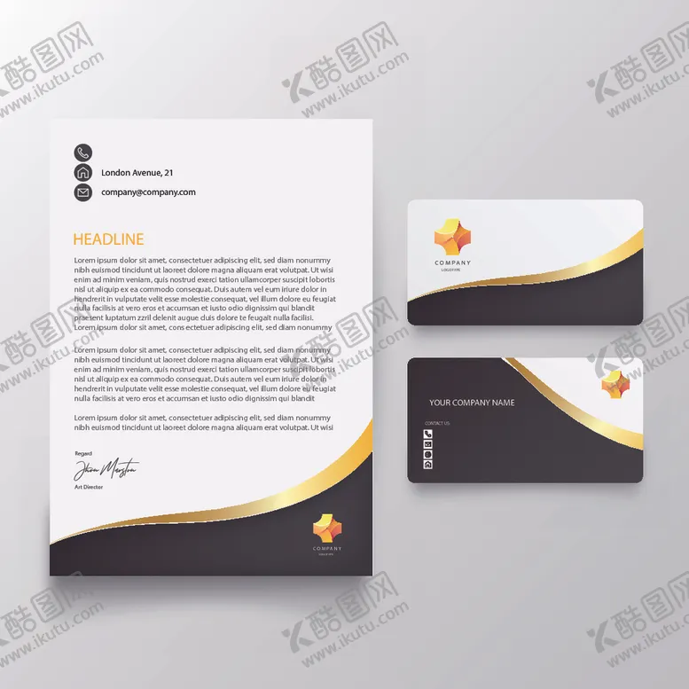 编号：31693209121004151219【酷图网】源文件下载-制度牌商务信纸宣传单