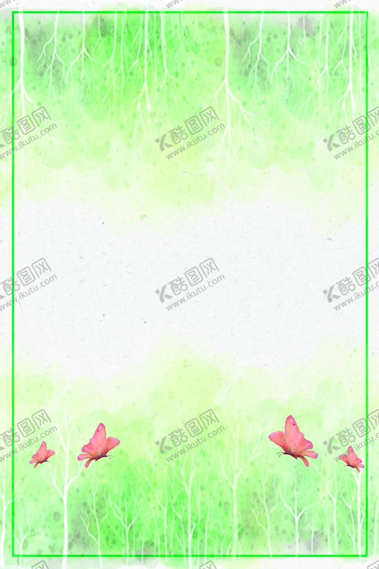 编号：74135407061134423543【酷图网】源文件下载-花鸟蝴蝶背景