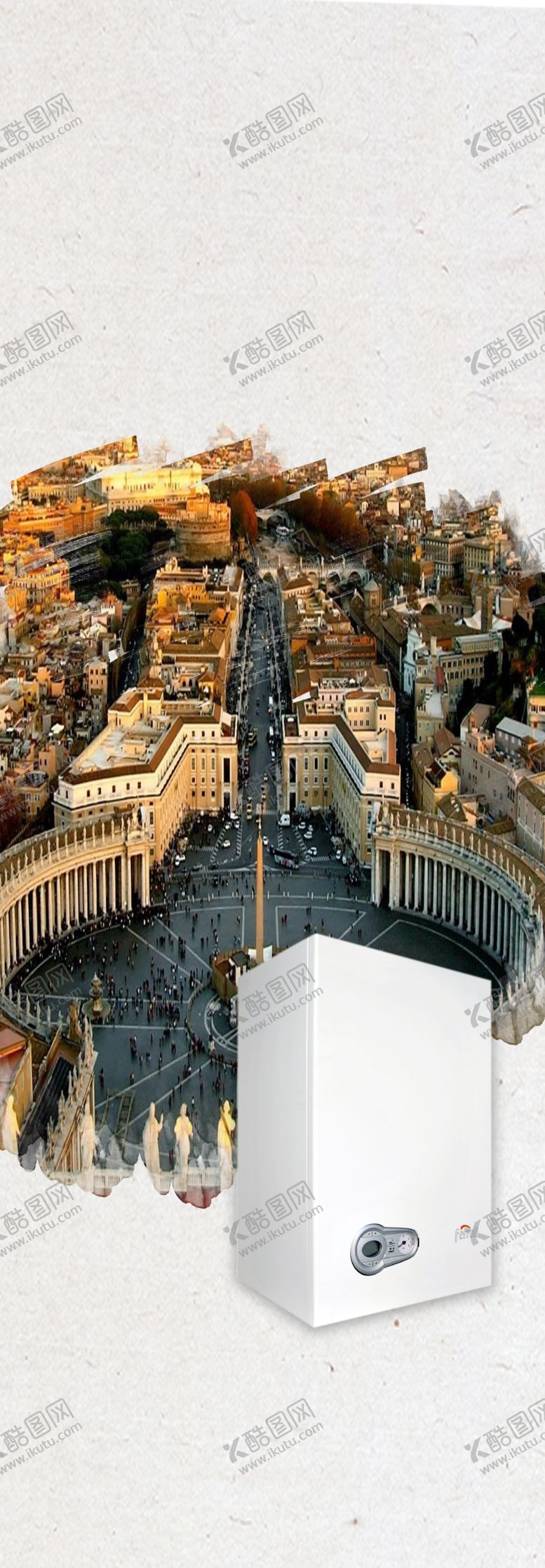 编号：98389409121809455521【酷图网】源文件下载-壁挂炉主推产品海报底图