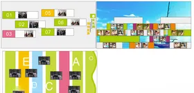 书画画画校园文化幼儿园