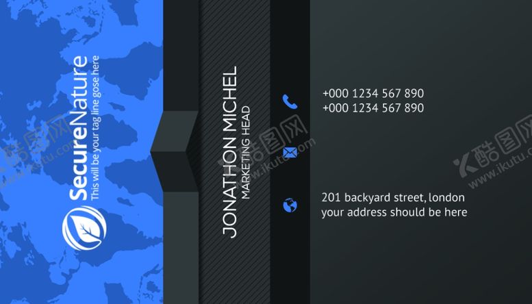 编号：52730909282140433093【酷图网】源文件下载-创意名片