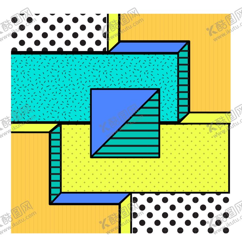 编号：38005909231103046693【酷图网】源文件下载-波普风元素