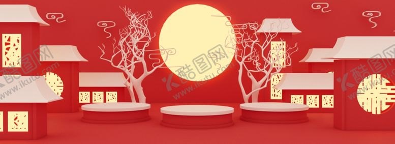 编号：37607609132044064995【酷图网】源文件下载-除夕海报