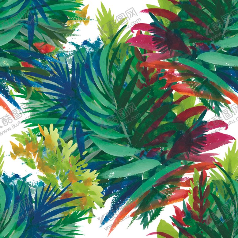 编号：61892809131416462200【酷图网】源文件下载-复古色调植物花朵底纹