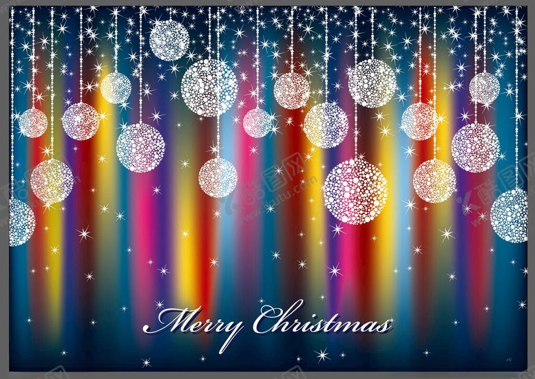 编号：41364204101142031217【酷图网】源文件下载-圣诞节日梦幻彩灯背景