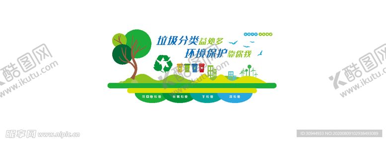 编号：93542905160900347936【酷图网】源文件下载-垃圾类文化墙