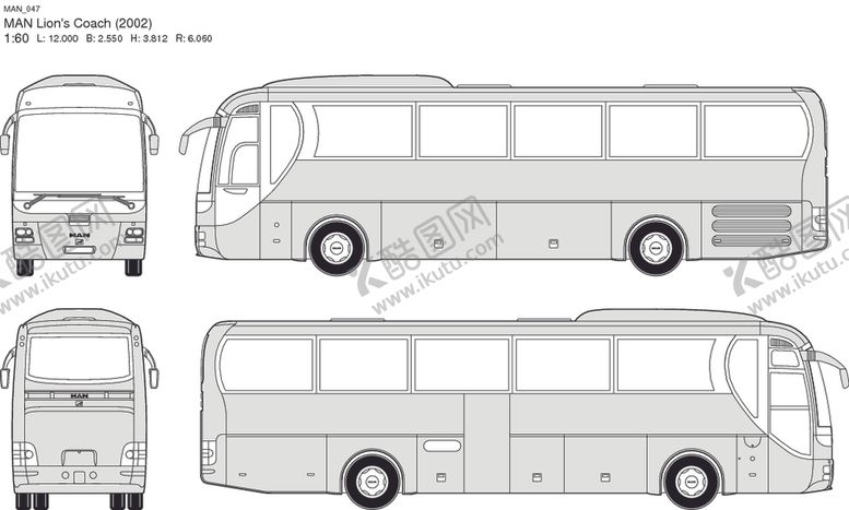 编号：84374410310954245900【酷图网】源文件下载-手绘客运汽车