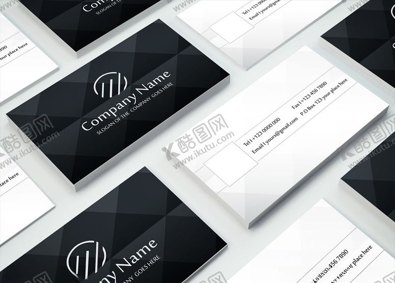 编号：64596210212113301089【酷图网】源文件下载-矢量名片模板