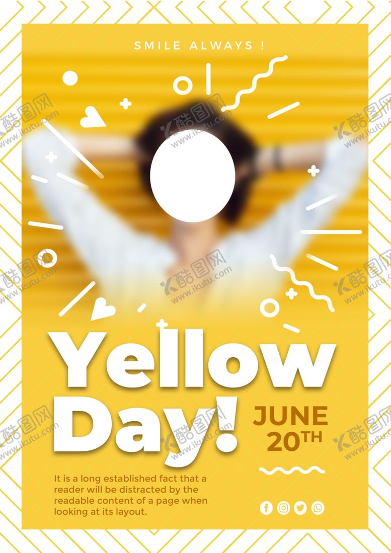 编号：21892709141245015979【酷图网】源文件下载-黄色海报