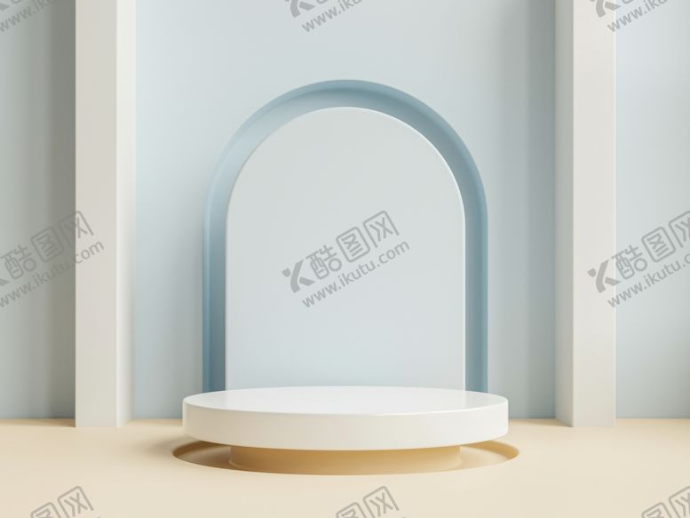 编号：40273312080730567745【酷图网】源文件下载-C4D简洁静物展台