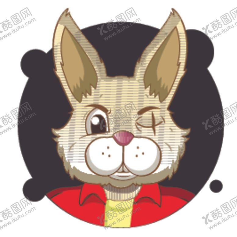 编号：37334707041911514099【酷图网】源文件下载-卡通动物头像