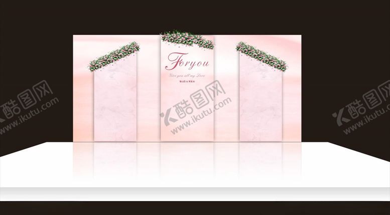 编号：52660209261445593010【酷图网】源文件下载-粉色婚礼