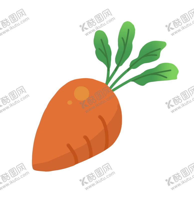 编号：79782801170216201525【酷图网】源文件下载-手绘胡萝卜插画