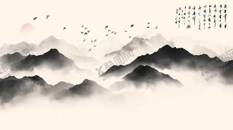 编号：44773603012339554471【酷图网】源文件下载-古风山