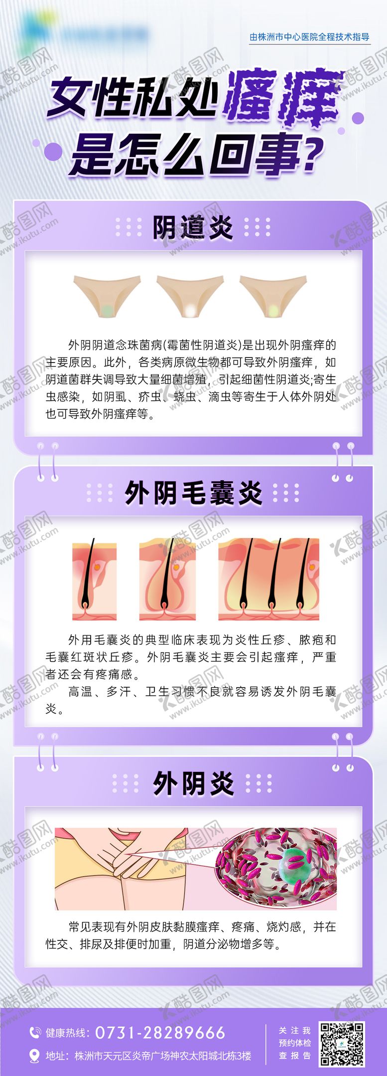 编号：26345912042226479196【酷图网】源文件下载-妇科科普长图