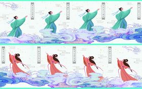 牛郎织女灯箱海报