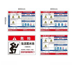 有限空间作业安全告知牌