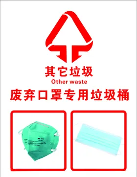 废弃口罩专用垃圾桶
