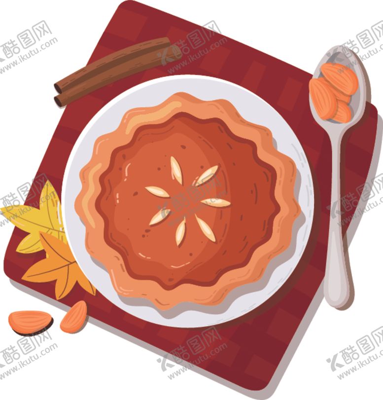 食物AI设计素材餐饮AI矢量图