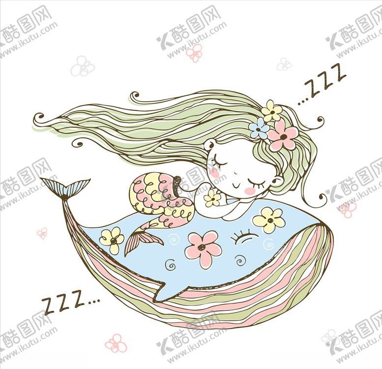 编号：64279509201113424121【酷图网】源文件下载-美人鱼