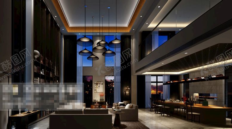 编号：72775409201932012304【酷图网】源文件下载-客厅空间