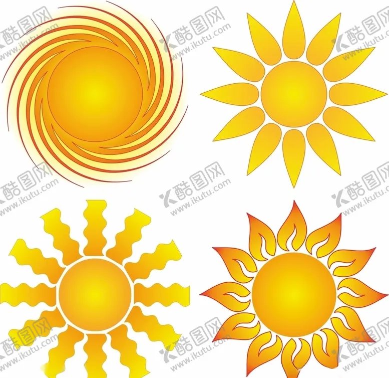 编号：25352004171321442138【酷图网】源文件下载-太阳矢量