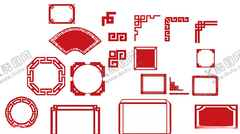 编号：94436609271255337718【酷图网】源文件下载-各类异形边框