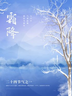 霜降地产海报