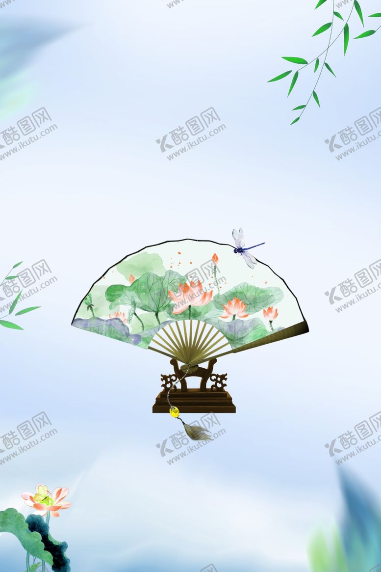 编号：44285410212251054848【酷图网】源文件下载-荷塘月色海报
