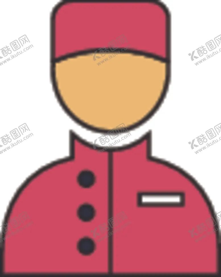 编号：43586707071237552211【酷图网】源文件下载-服务员