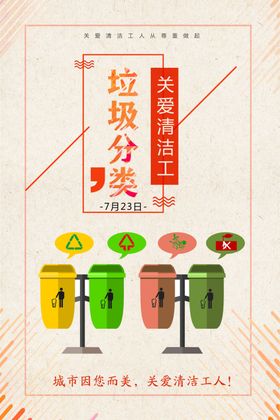垃圾分类保护环境社区清理