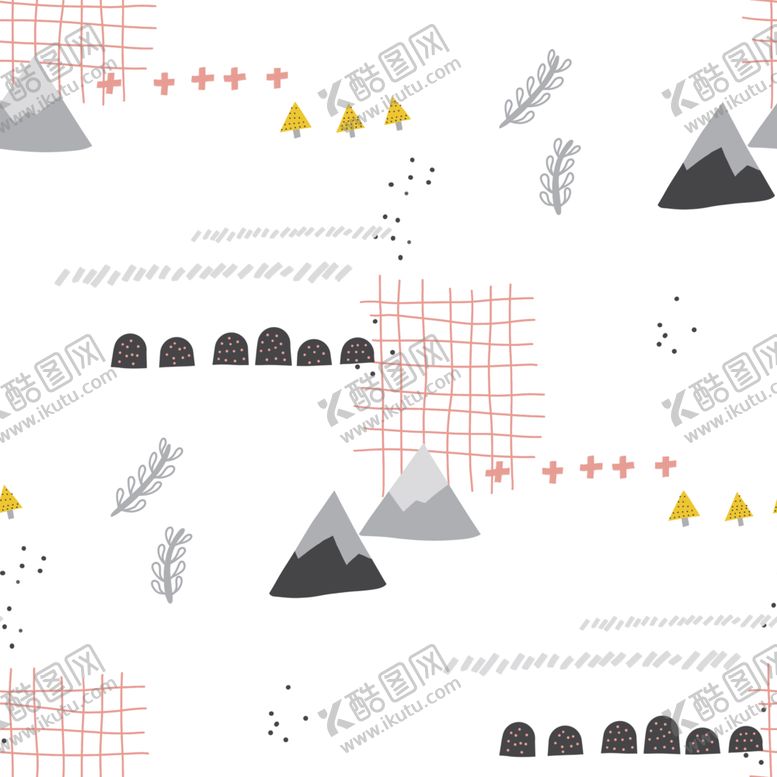 编号：33655510071946303039【酷图网】源文件下载-印花无缝背景